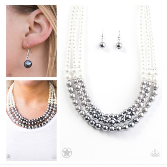 Necklace & Earrings:  Lady in Waiting - Picture 3 of 3